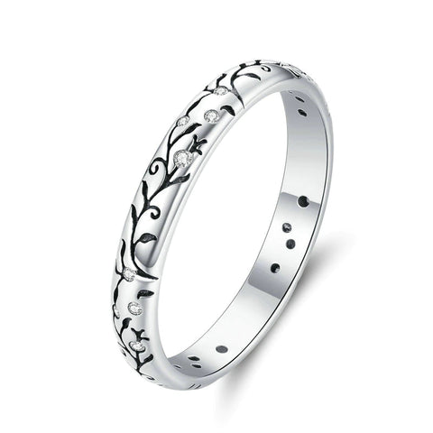 Engraved Vine Ring