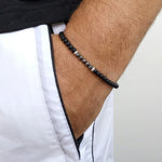 Black Stone Bracelets