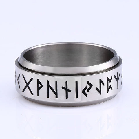 Engraved Nordic Ring