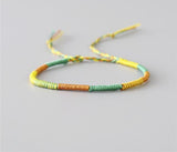 Multi-Colored Woven Bracelets