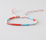 Multi-Colored Woven Bracelets