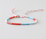 Multi-Colored Woven Bracelets