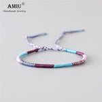 Multi-Colored Woven Bracelets