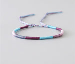 Multi-Colored Woven Bracelets