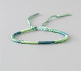 Multi-Colored Woven Bracelets