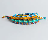 Striped Woven Bracelets