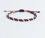 Striped Woven Bracelets