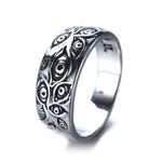 Engraved Eyes Ring