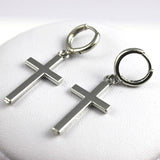 Hanging Cross Earrings