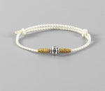 Single Stone Woven Bracelet