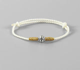 Single Stone Woven Bracelet