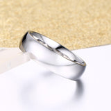 Smoothed Silver Ring