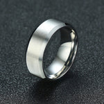 Classic Polished Silver Ring