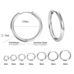 Simple Hoop Earrings