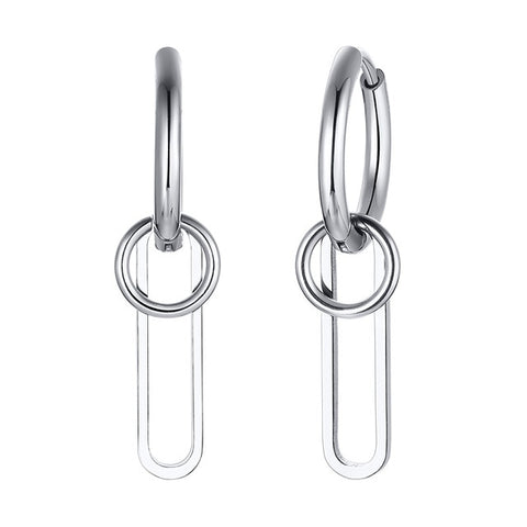 Paper Clip Earrings