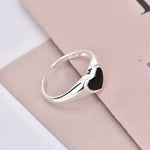 Black Heart Ring