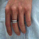 Engraved Symbol Ring