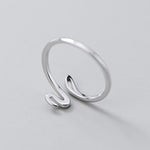 Snaking Silver Ring