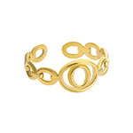 Gold Initial Ring